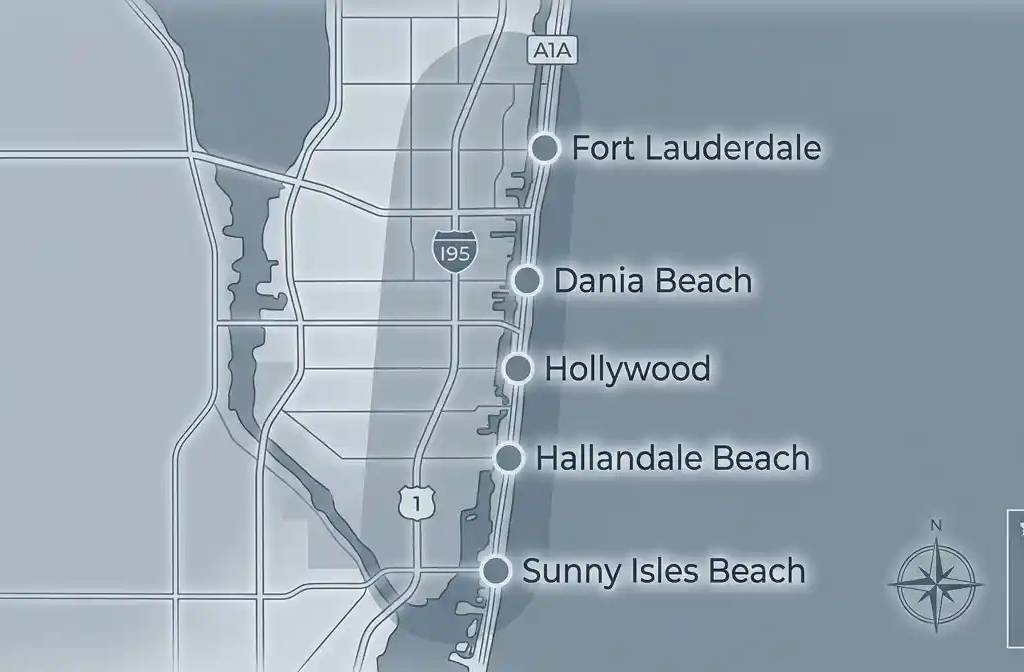 South Florida Map